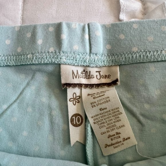Matilda Jane Clothing Size 10 EUC Spring Forward Leggings - Picture 3 of 4